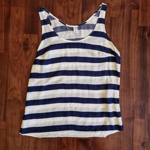 3/$25 Old Navy striped tank top